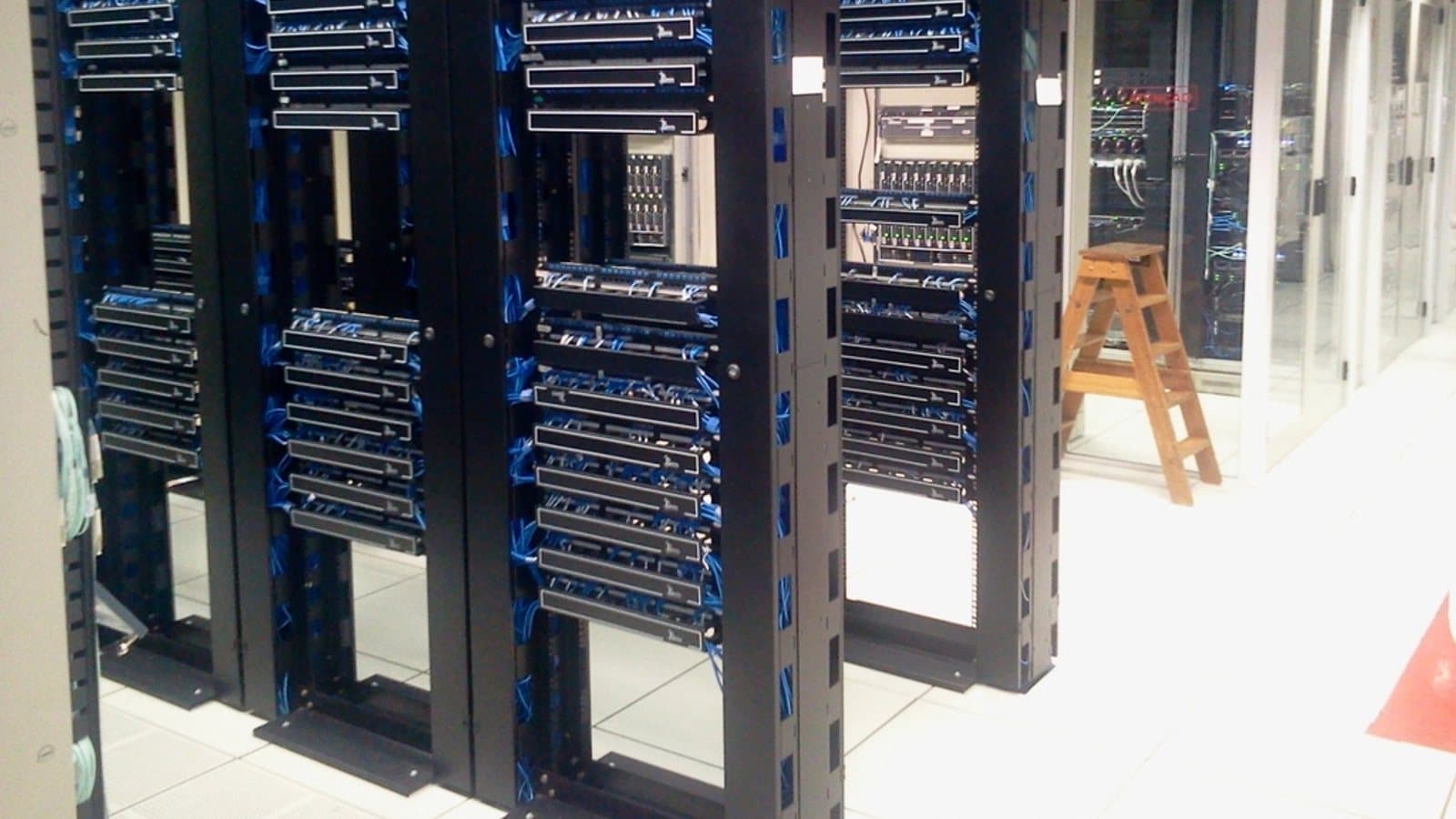 Free computer server room image. File photograph. फाइल फोटो।