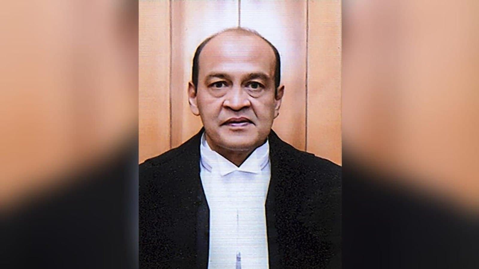 A portrait of Justice Yashwant Varma in judicial robes and bands. File photograph.