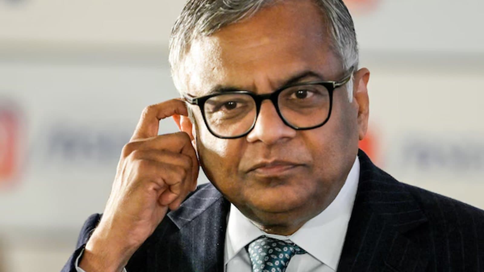 N. Chandrasekaran, chairman of Tata Sons. File photograph.